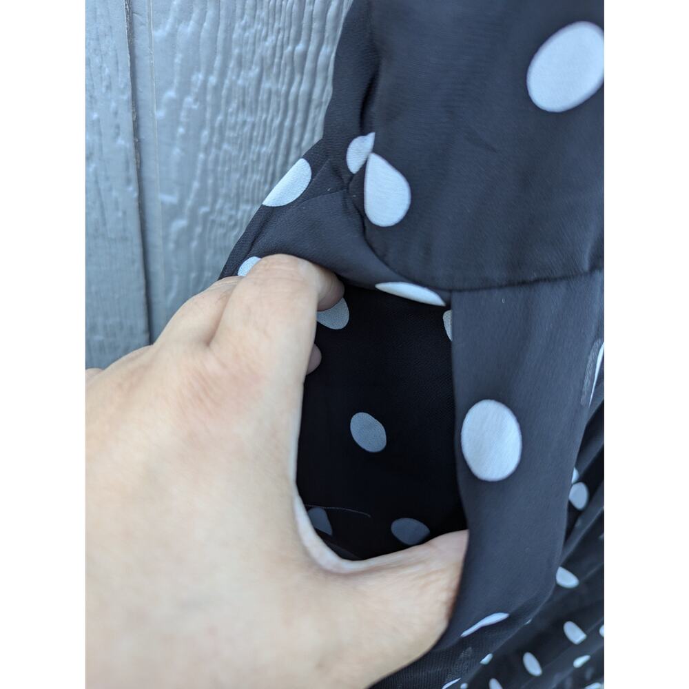 Rockabilly Preppy Alternative Pin Up NWT Torrid Summer Dress Black White 2X - Picture 3 of 7